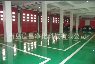 自流平環氧樹脂地坪在山東煙臺、濟南、膠州工廠車間的地面工程環保施工方案